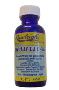 Rawleigh’s Head Clear - 30ml